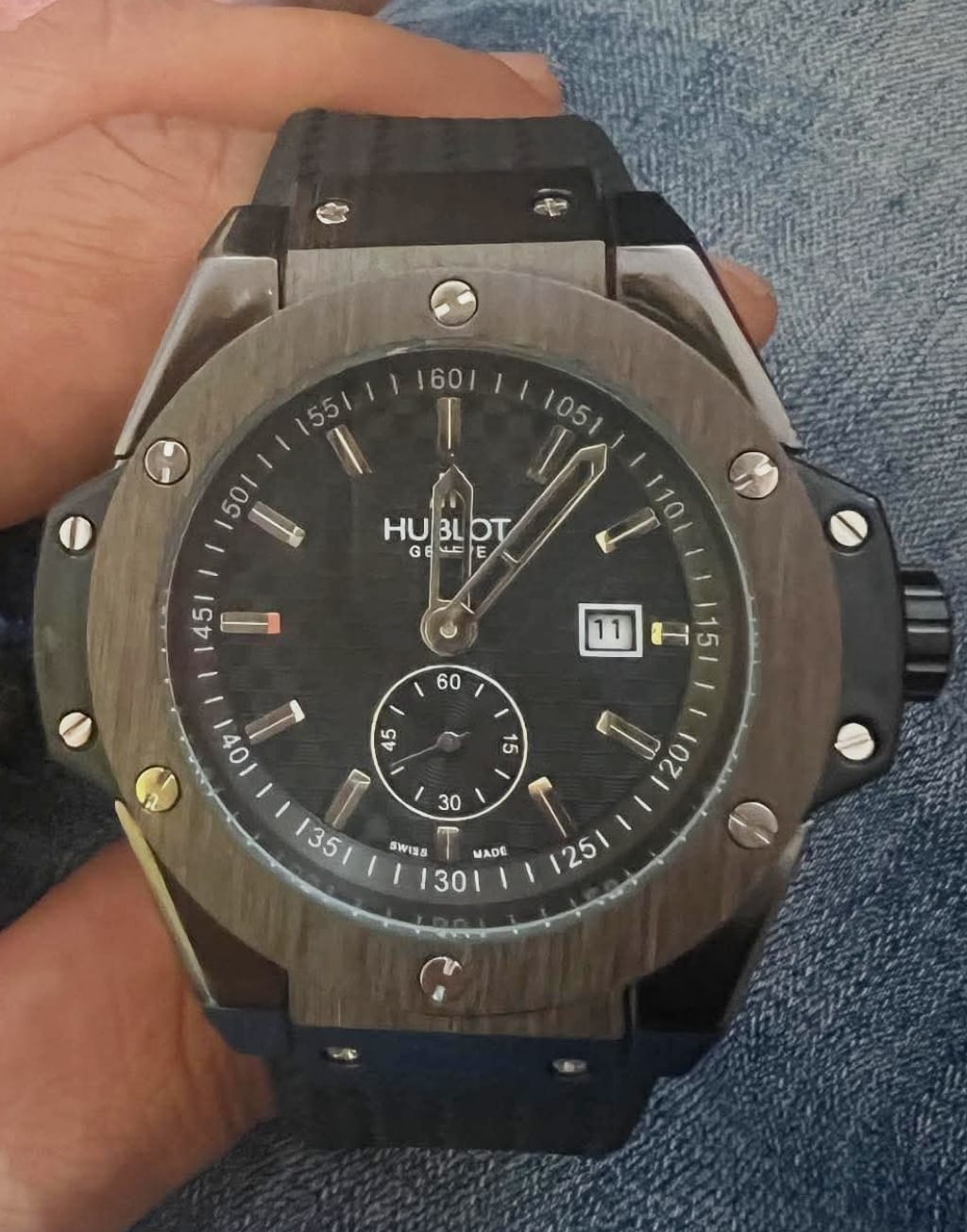 joyas, relojes y accesorios - Reloj de hombre cuarzo Pulsera silicona 