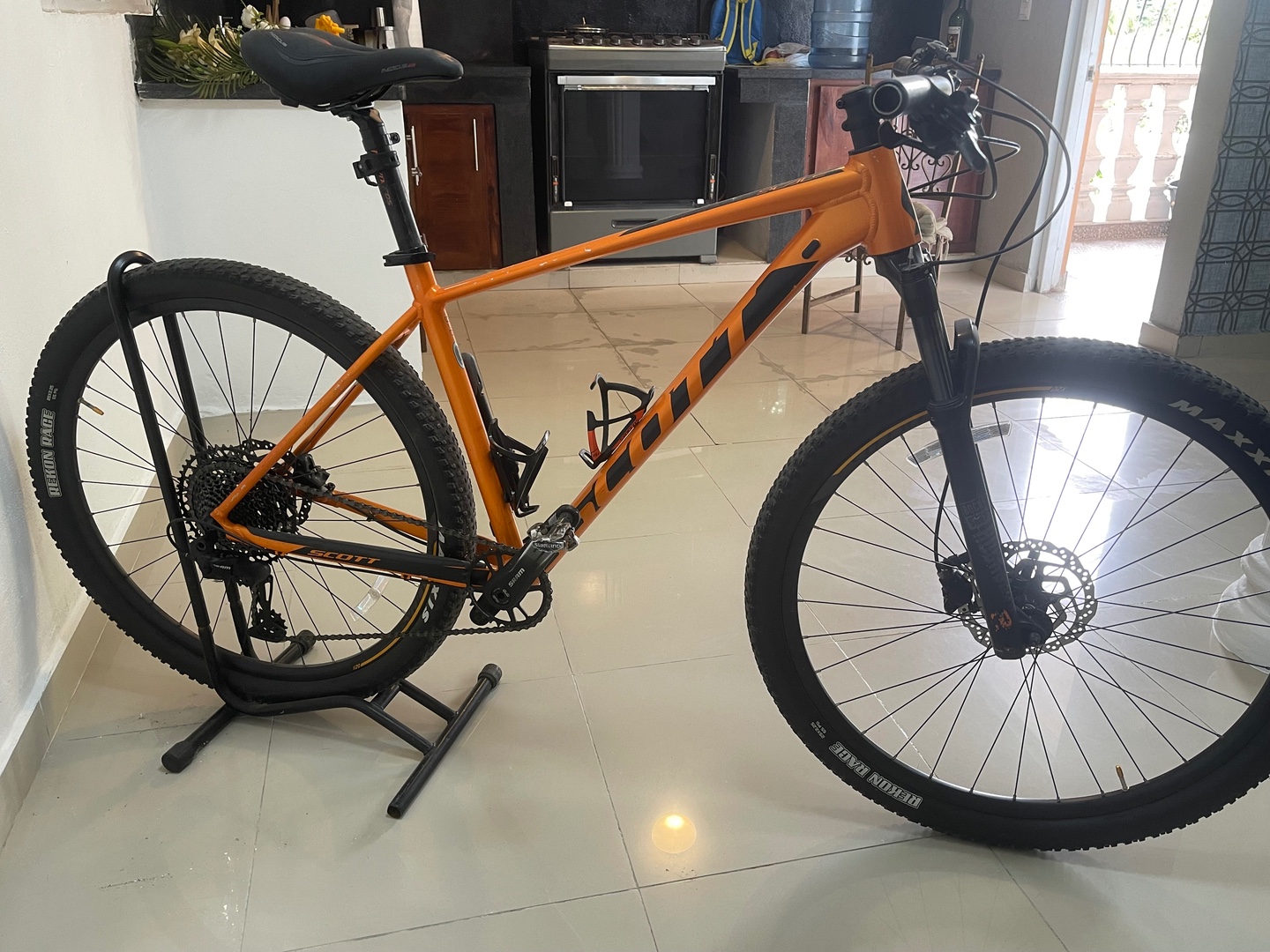 bicicletas y accesorios - Bicicleta Schott 970 color Naranja en Venta.  7