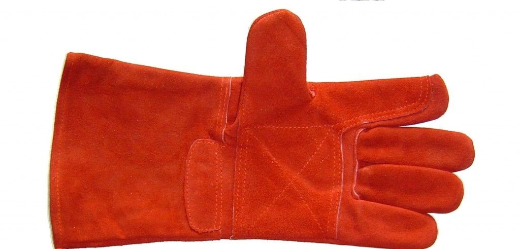 herramientas, jardines y exterior - Guantes de Carnaza Seguridad Industrial de Bolitas Algodon Variedad de Modelos 2