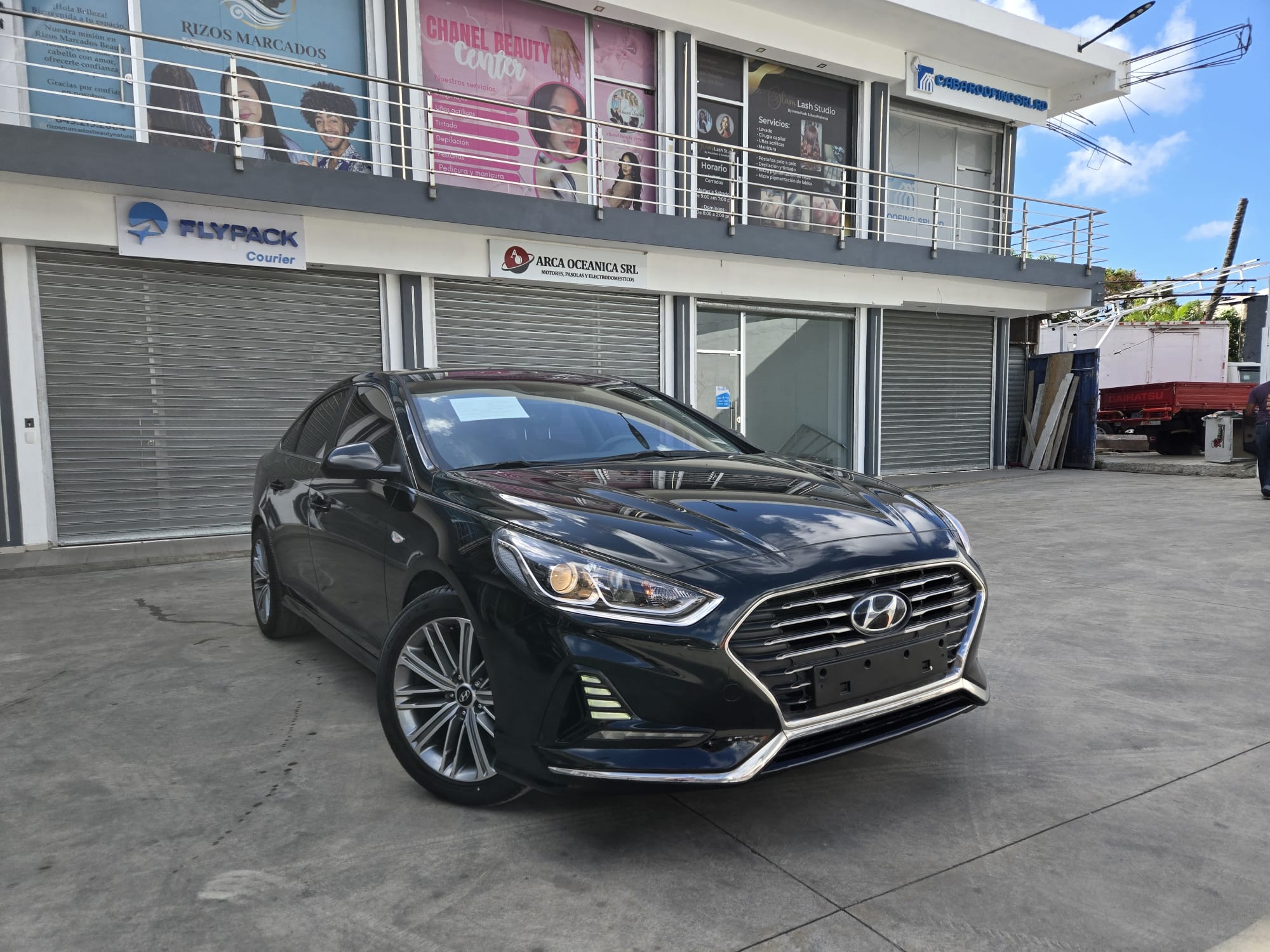 carros - HYUNDAI SONATA NEW RISE 2018 NEGRO GASOLINA
