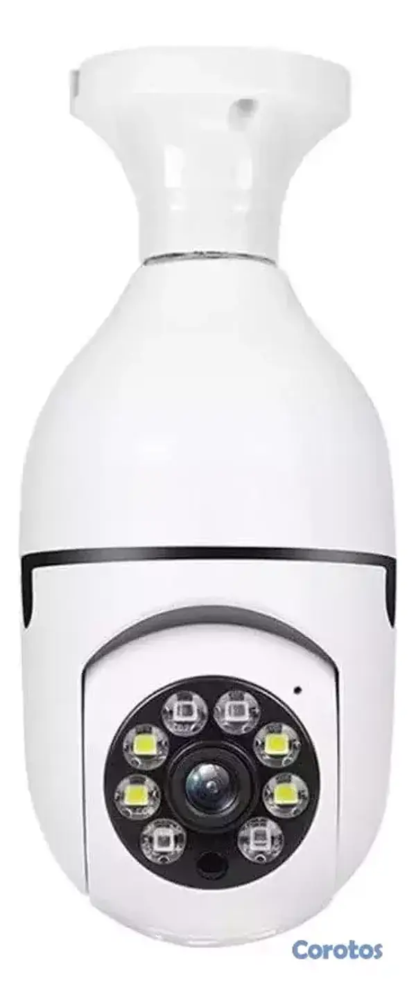 camaras y audio - Camara Bombillo Wifi 360 Grados Sensor De Movimien 3