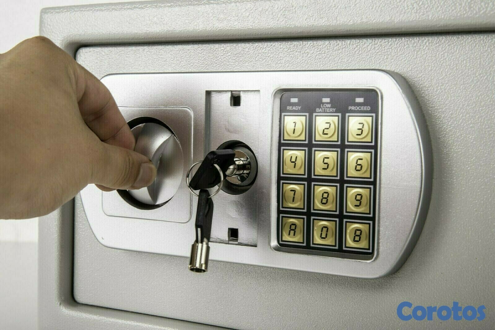 muebles y colchones - Caja fuerte de seguridad electrónica de pared 31 CMS 3