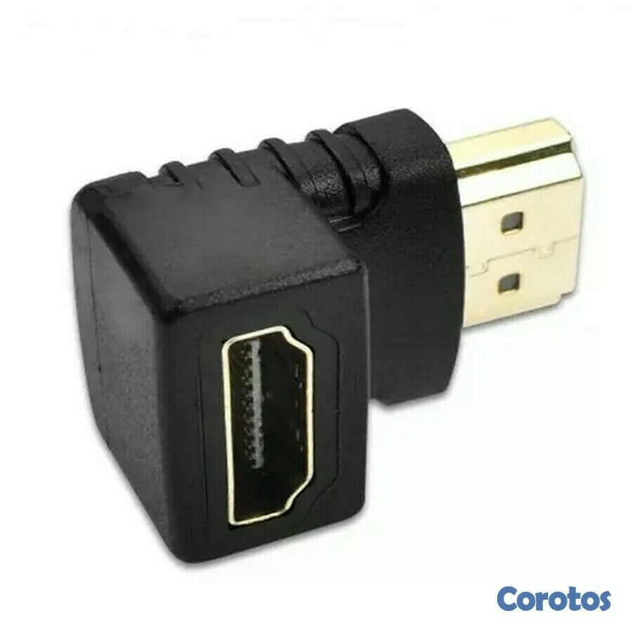 accesorios para electronica - Adaptador de unión HDMI macho a HDMI hembra
 1