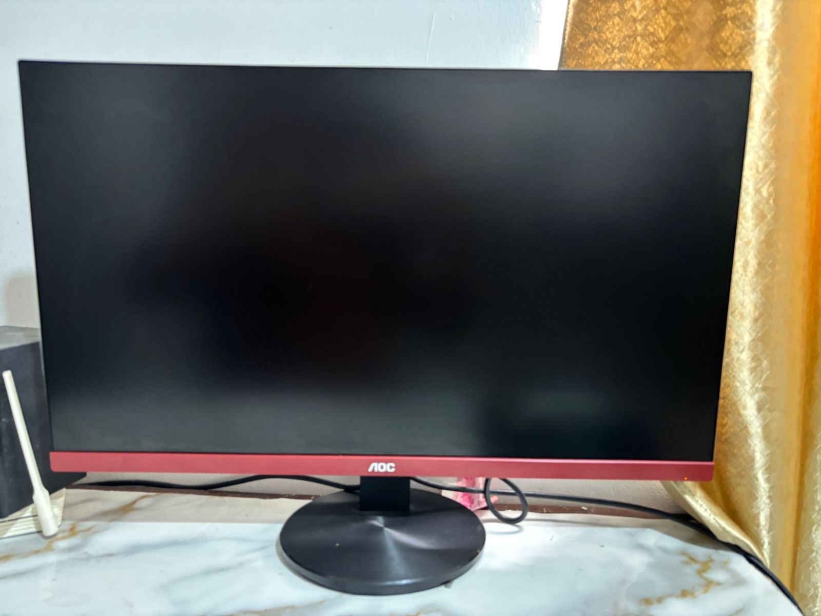 computadoras y laptops - MONITOR AOC 27” como nuevo en su caja  1