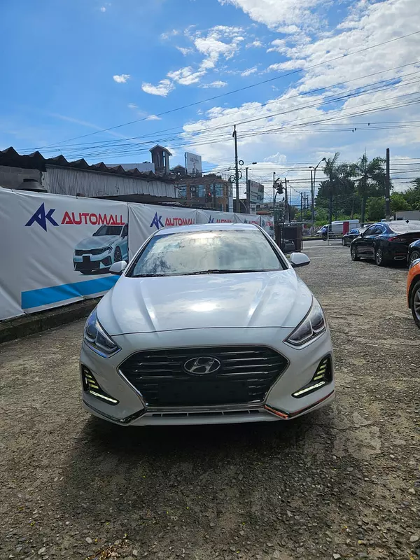 carros - HYUNDAI SONATA NEW RISE 2018 BLANCO GASOLINA 2