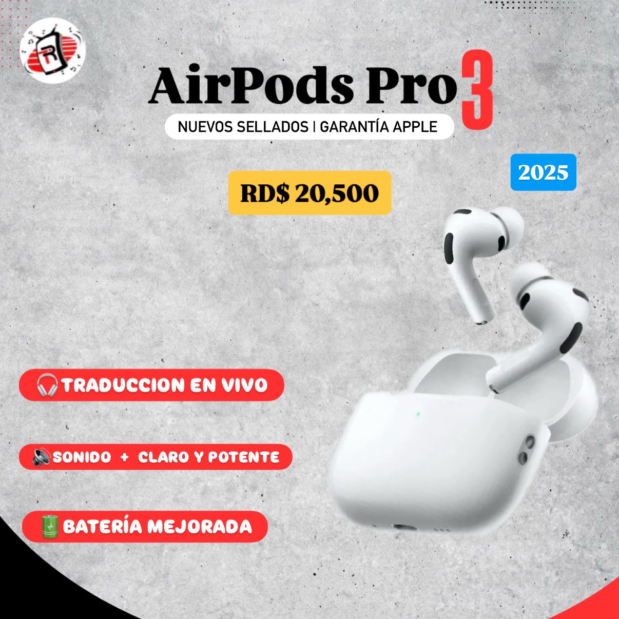 camaras y audio - AIRPODS PRO 3 SELLADOS 🔥 1