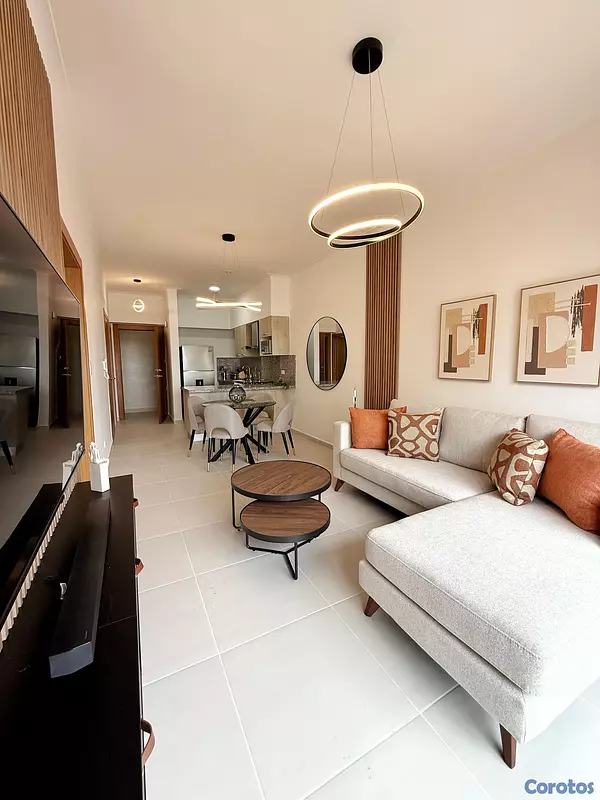 apartamentos - Espectacular apartamento amueblado Nuevo Estrenar 3