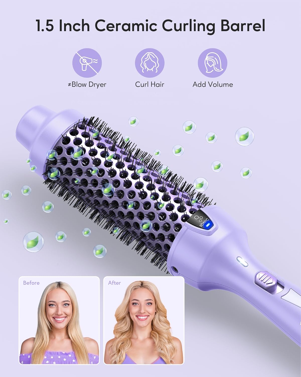 salud y belleza - Cepillo Termico para Rizos -  Wavytalk