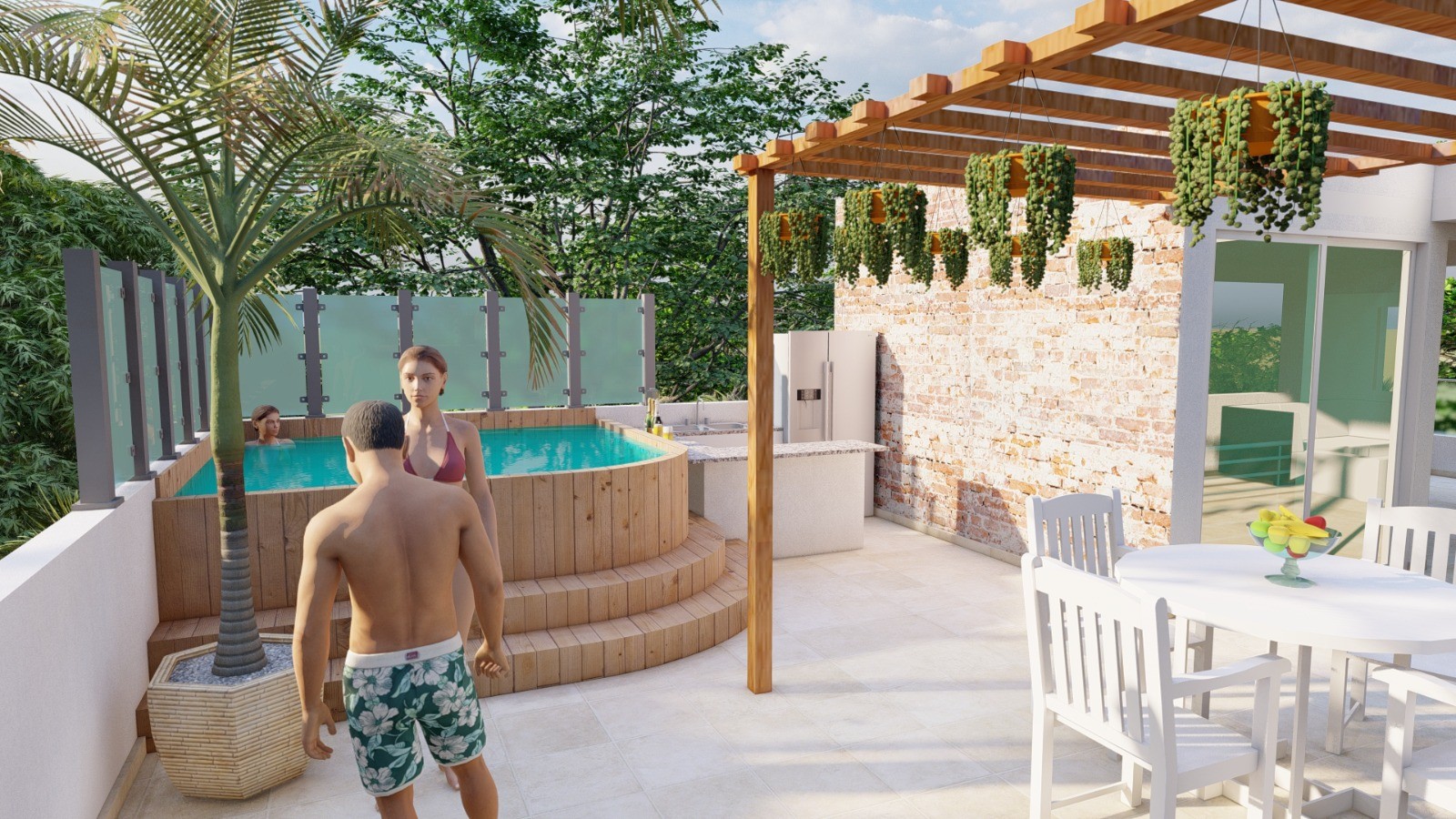 casas - Villas Danamel, Autopista de San Isidro