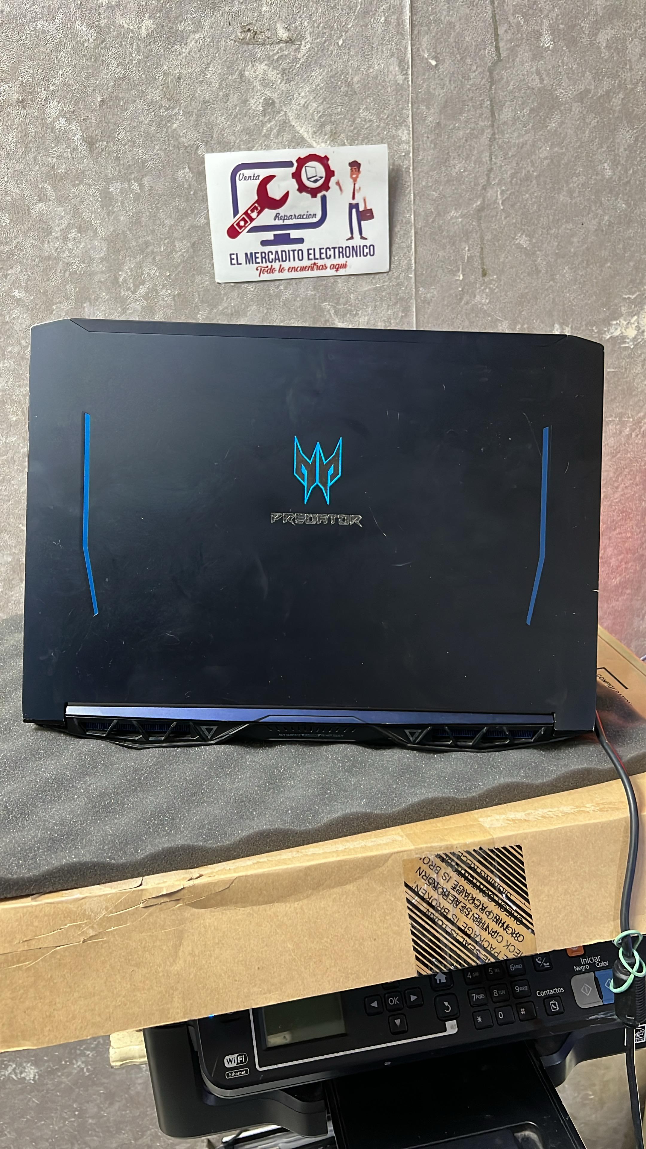 computadoras y laptops - Laptop Acer Predator I7 9na/16gb/ssd250/GTX1660TI 1