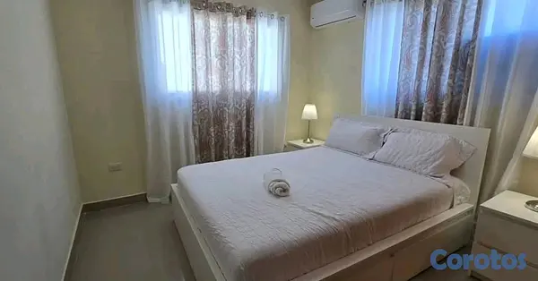 apartamentos - 6to piso amueblado con derecho azotea villa olga  2