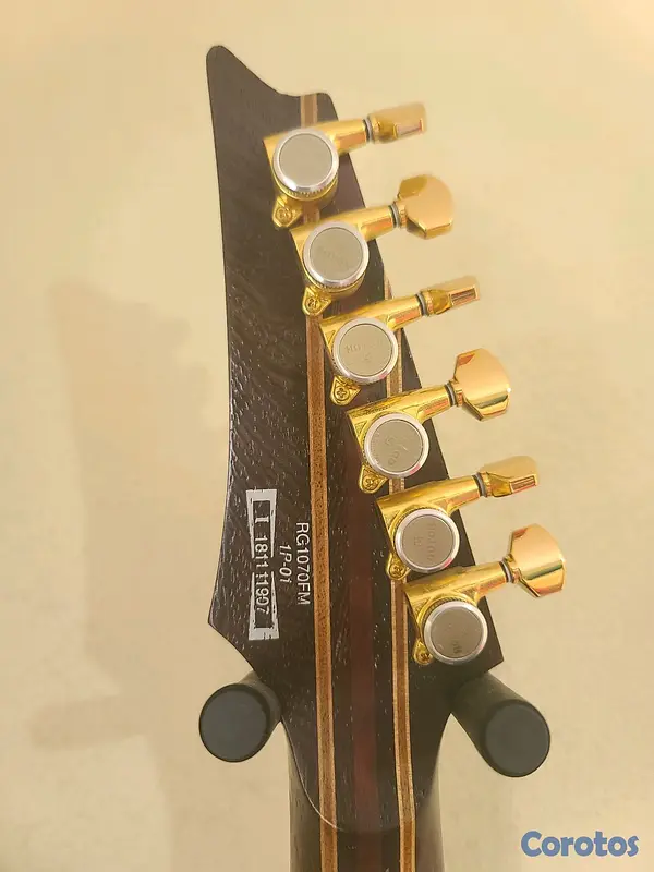 instrumentos musicales - Guitarra electrica Ibanez RG1070FM Premium  3