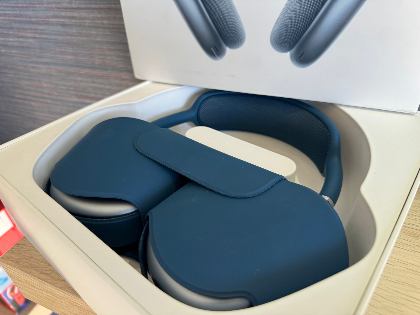 camaras y audio - Airpods Max Azul Como Nuevo en su Caja , 100% Originales RD$ 25,500 NEG| Tienda 2