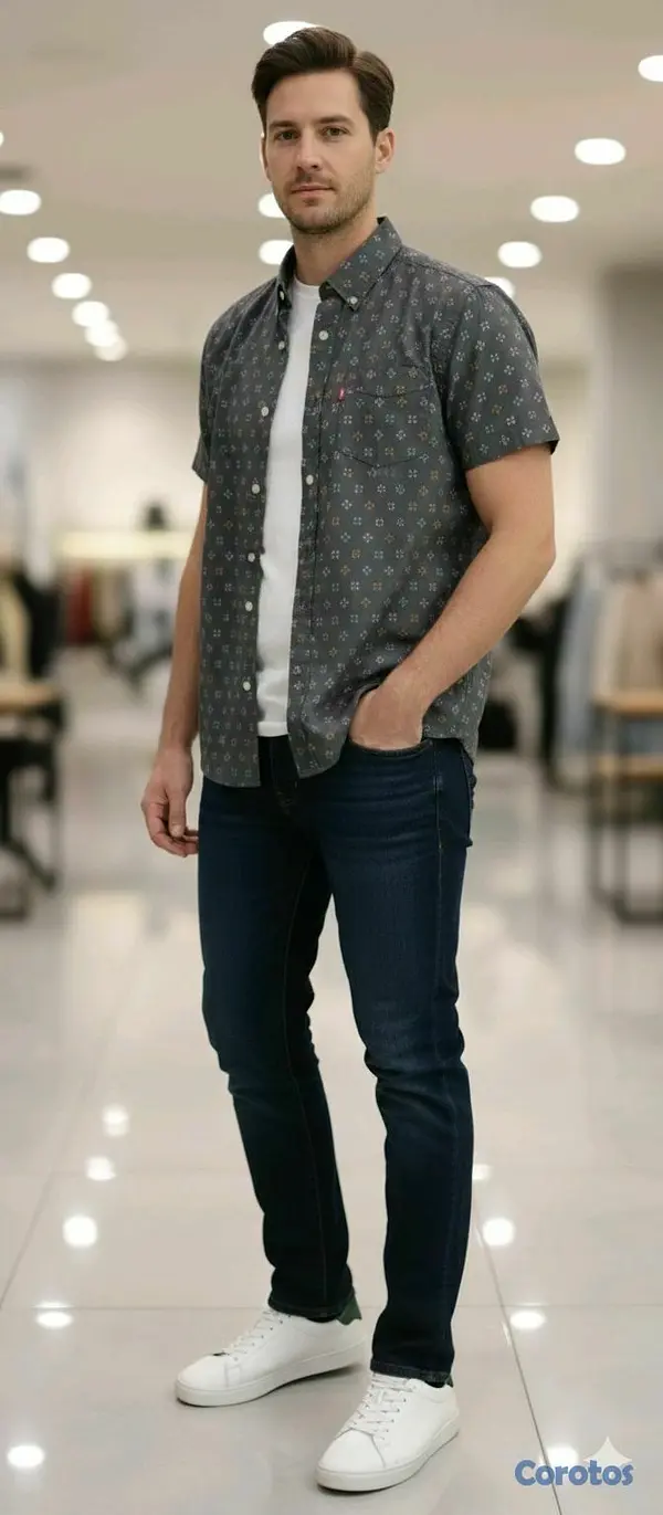ropa para hombre - Camisas Manga Corta  2