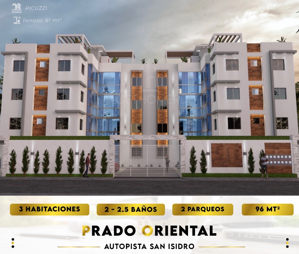 apartamentos - Venta de apartamentos en la autopista de san Isidro prado oriental  0