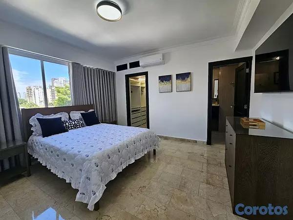 apartamentos - Alquiler de Apartamento Amueblado en Los Cacicazgos  5