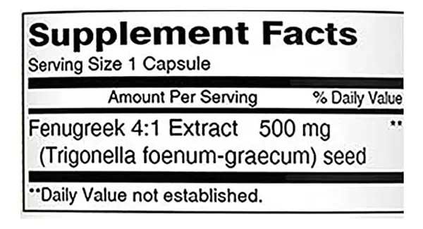Salud y Equipamiento Médico - Fenogreco 500 Mg Mason Natural 2