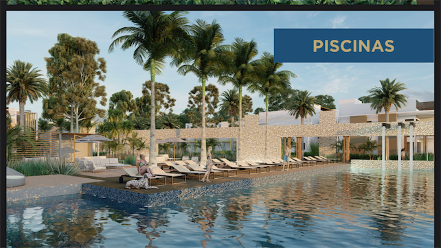 apartamentos - Venta de apartamentos en vista cana frente al campo de golf con piscina  2