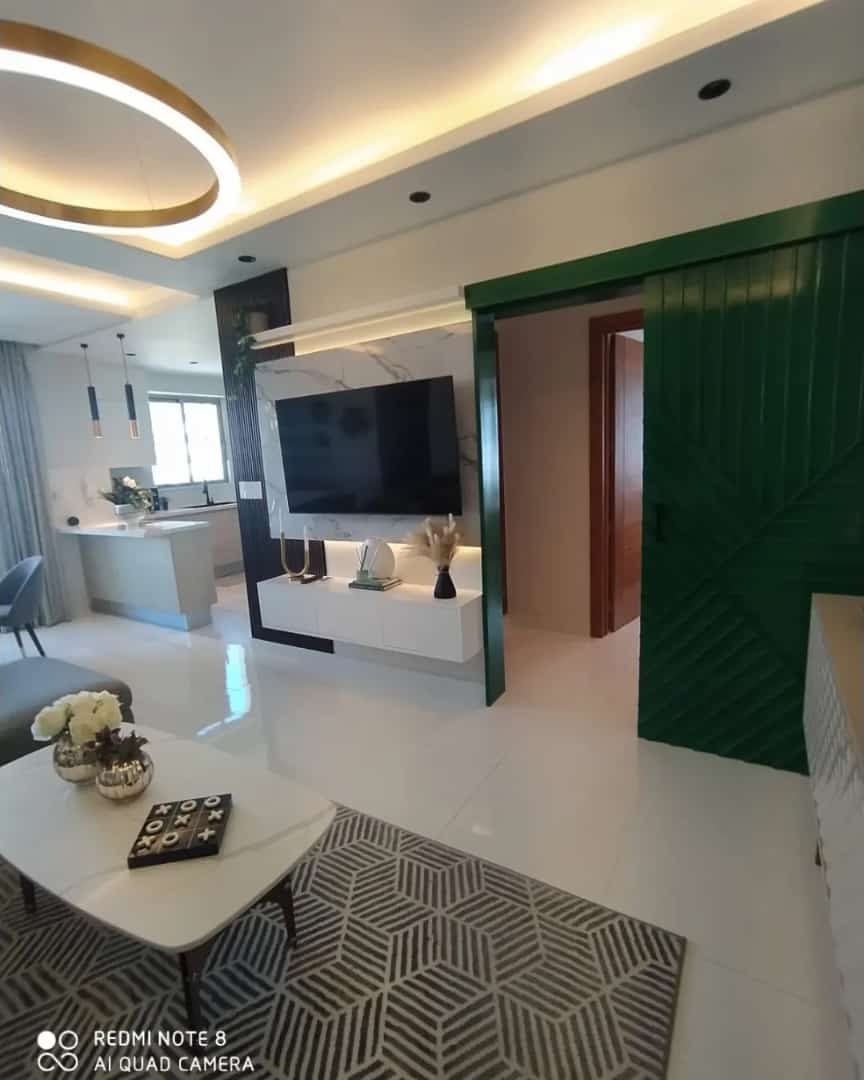 apartamentos - Rento apartamento amueblado moderno luz incluida