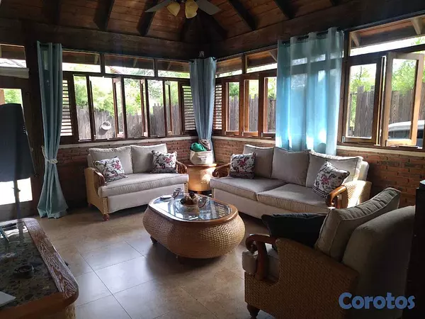 casas vacacionales y villas - Vendo Exclusiva  Villa  AMUEBLADA en El Complejo X 6