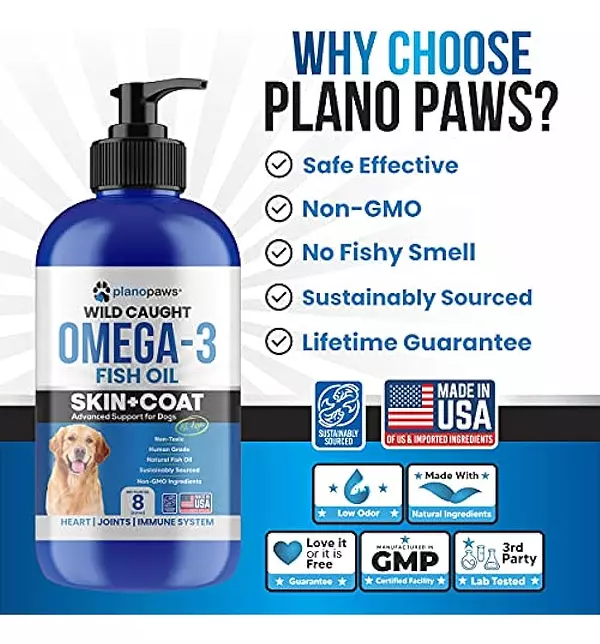 Salud y Equipamiento Médico - Aceite De Pescado Omega 3 Para Perros 2