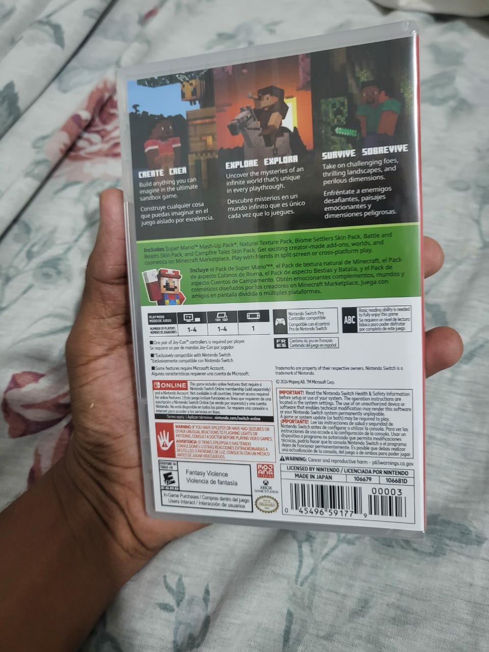 consolas y videojuegos - Minecraft Nintendo Swith  2