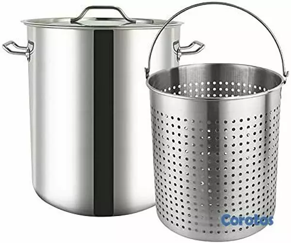 equipos profesionales - Olla en aluminio con estufa incluída 5