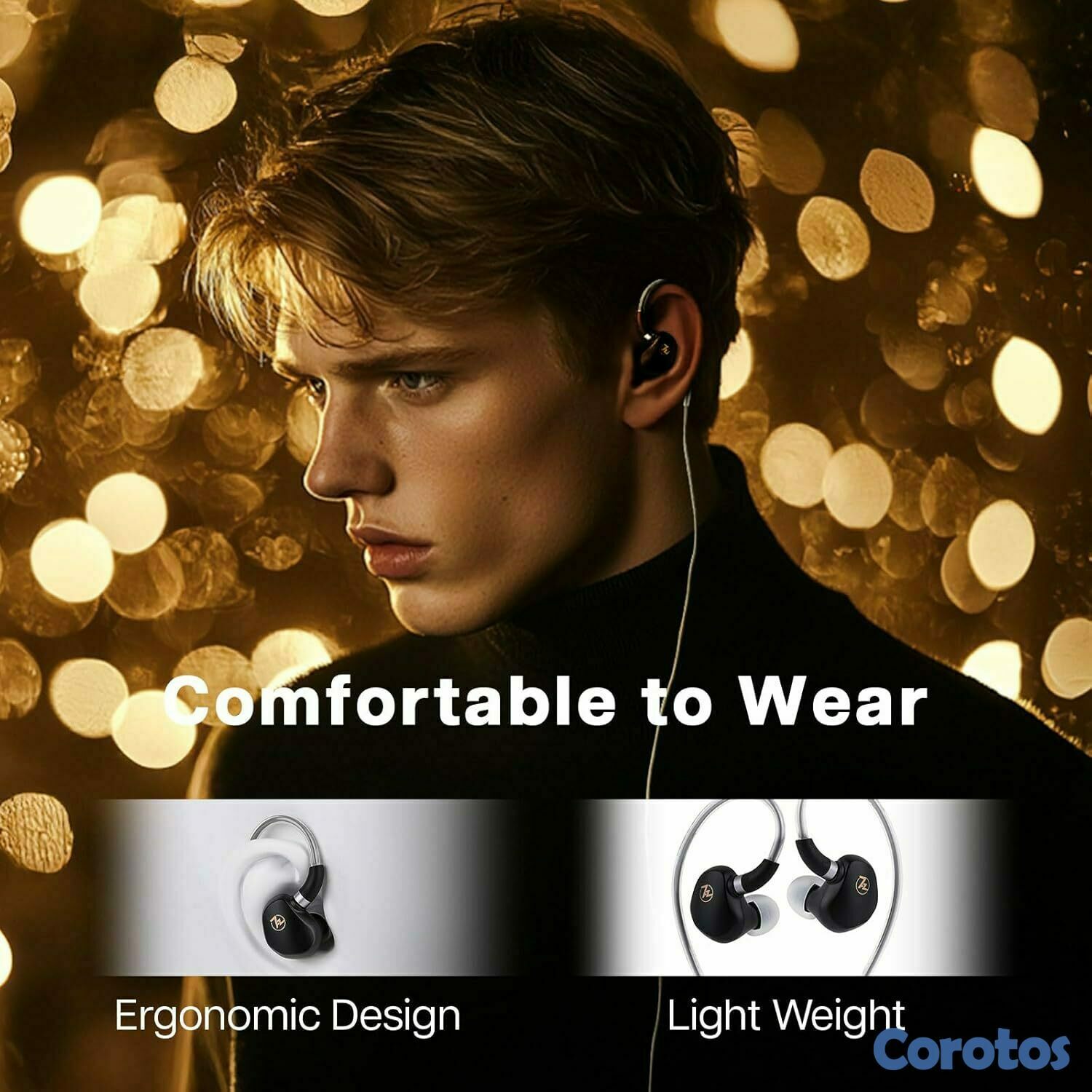 camaras y audio - 7Hz G1 Auriculares In Ear Monitor 10mm DLC DD IEM 4