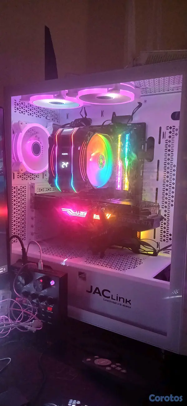 computadoras y laptops - pc gamer de gama alta setup completo 85mil negociable  4