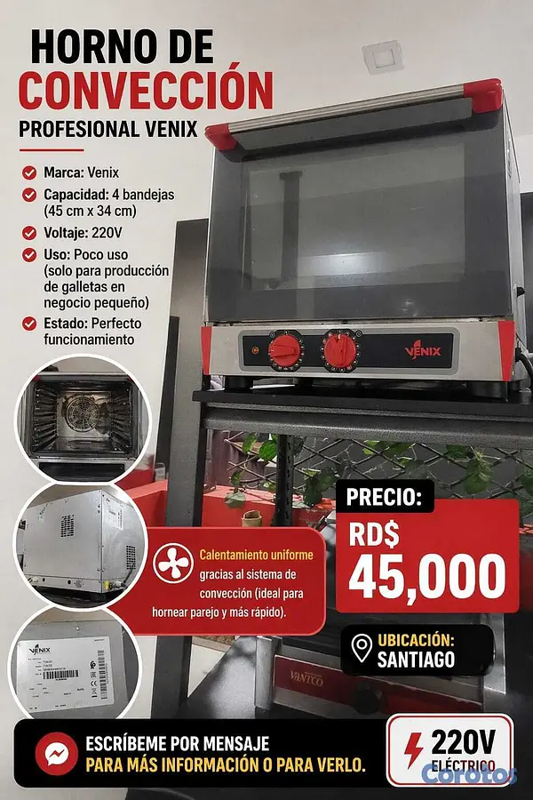 electrodomesticos - Horno eléctrico - Santiago de los caballeros  3