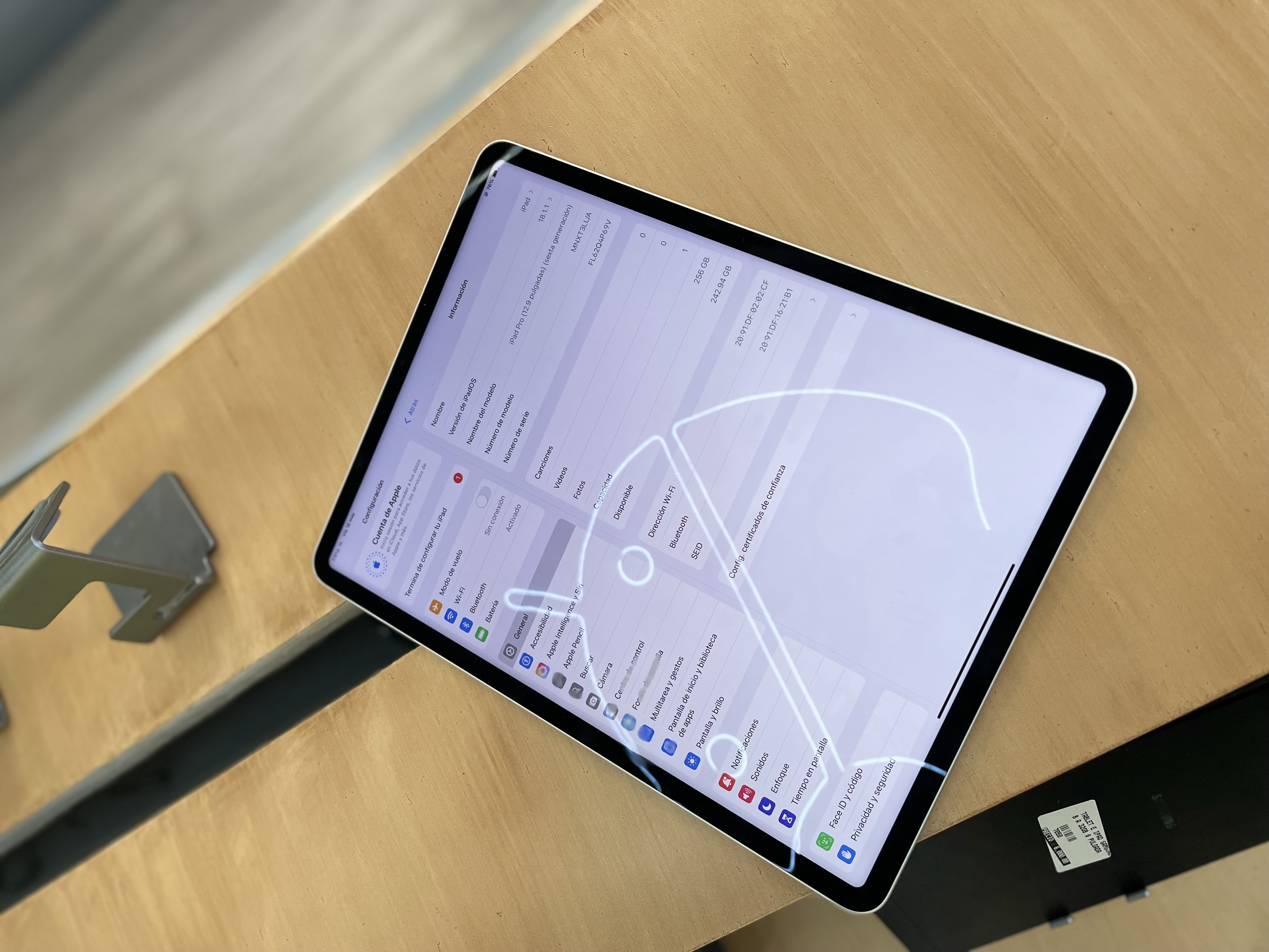 celulares y tabletas - IPAD PRO M2 (12.9 PULGADA) 6Th GENERACIÓN256Gb 7