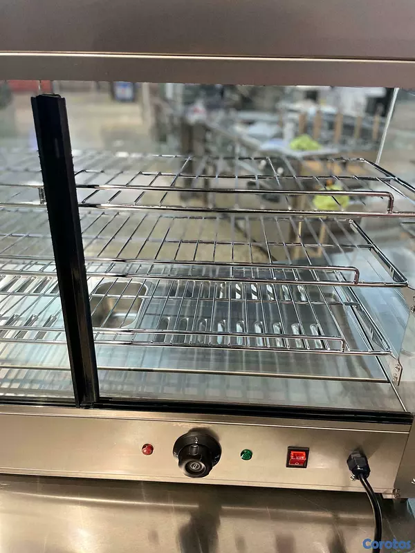 equipos profesionales - Vitrina exhibidora caliente 35 pulgadas aniquelada 7