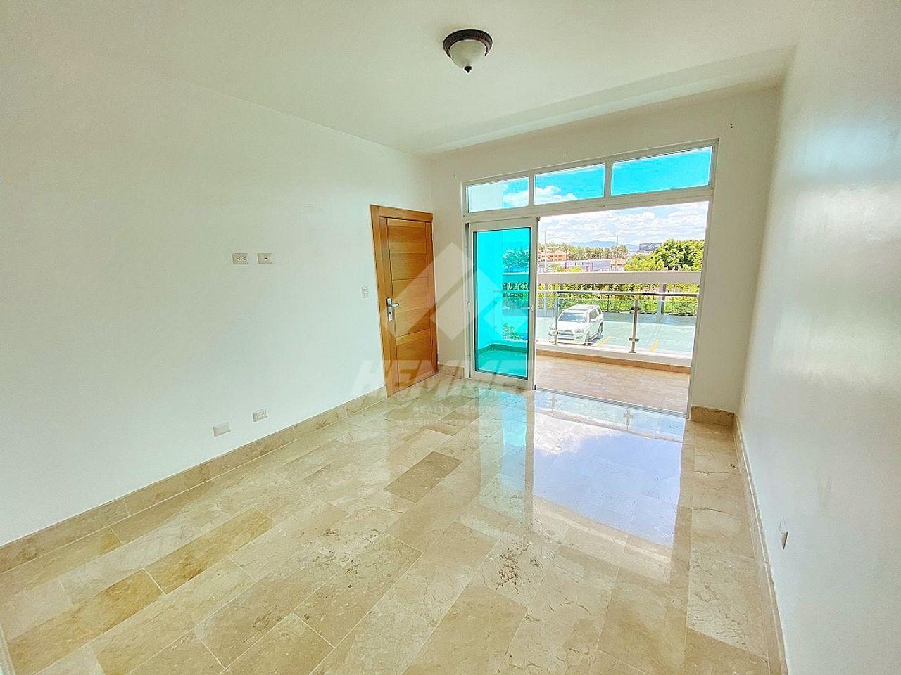 apartamentos - APARTAMENTO EN RENTA CON PISCINA EN QUINTAS DE RINCON LARGO SANTIAGO 5
