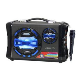 camaras y audio - Bocina Karaoke con micrófono - Pantalla LED - 25 vatios