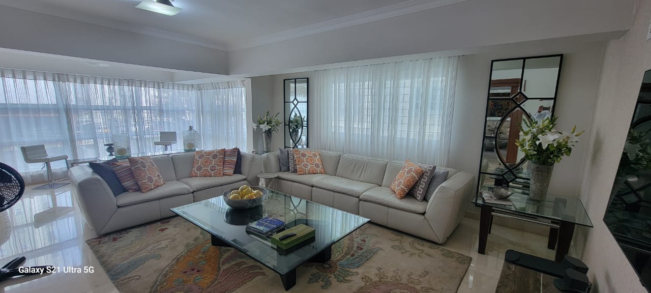 apartamentos - ALQUILO AMUEBLADO FULL APT En Piantini 3 Habitacio 6