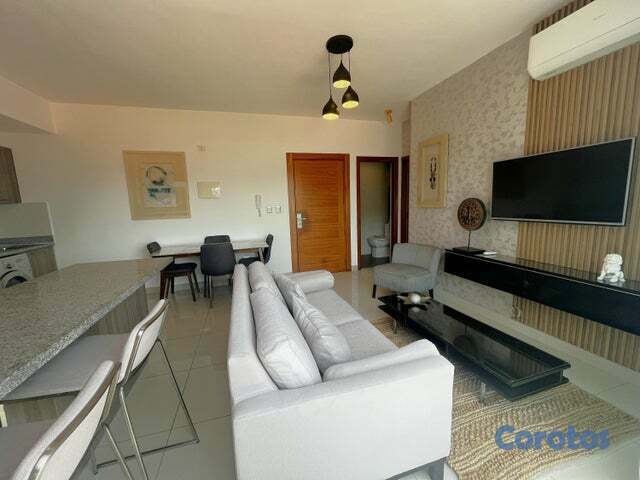 apartamentos - Apartamento amueblado en alquiler, Piantini. 6