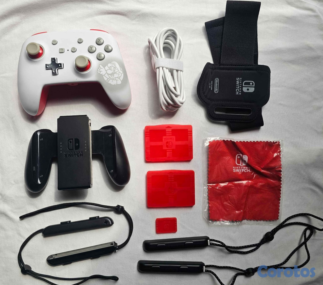 consolas y videojuegos - 2 Nintendo Swith OLED con muchos accesorios 7