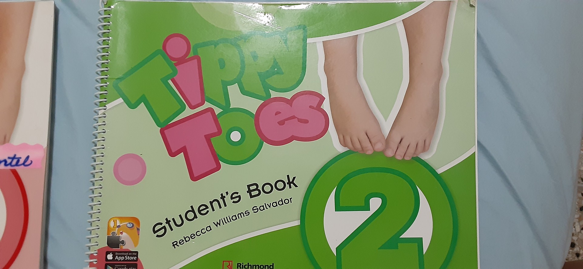 accesorios - Libros de Inglés Tippy Toes #2 y #3