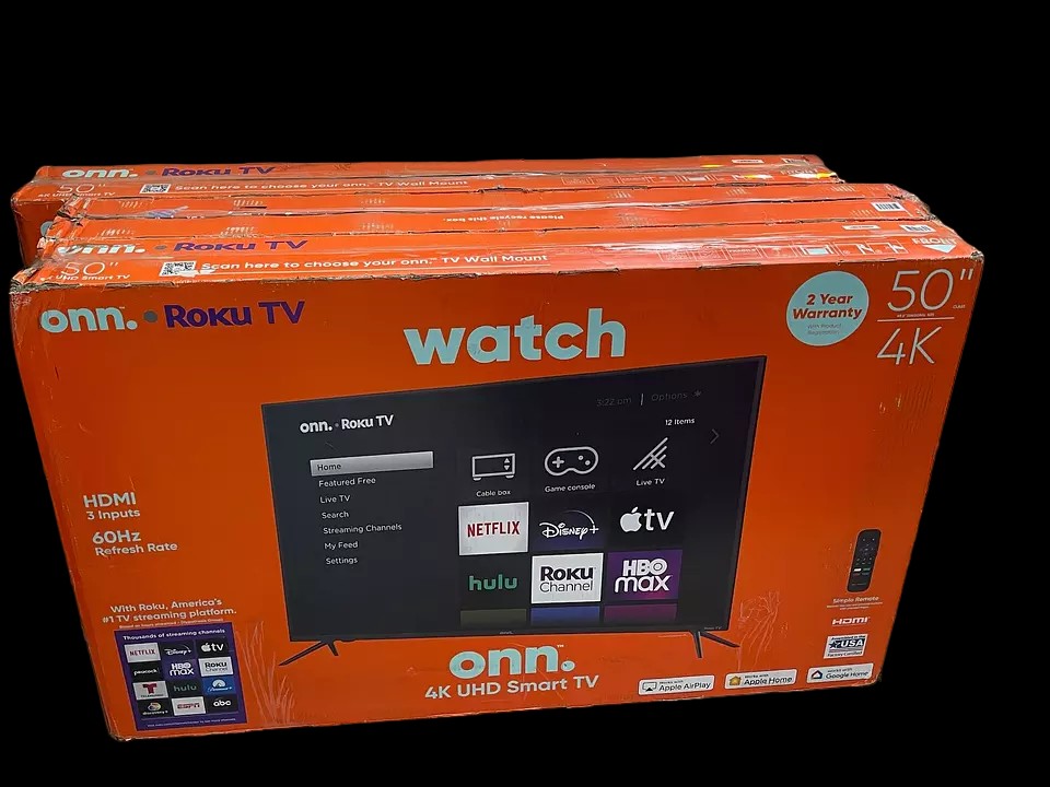 tv - Disponible Televisor Onn Roku de 50 Pulgadas 4K, UHD Nuevo en caja mas garantia 1