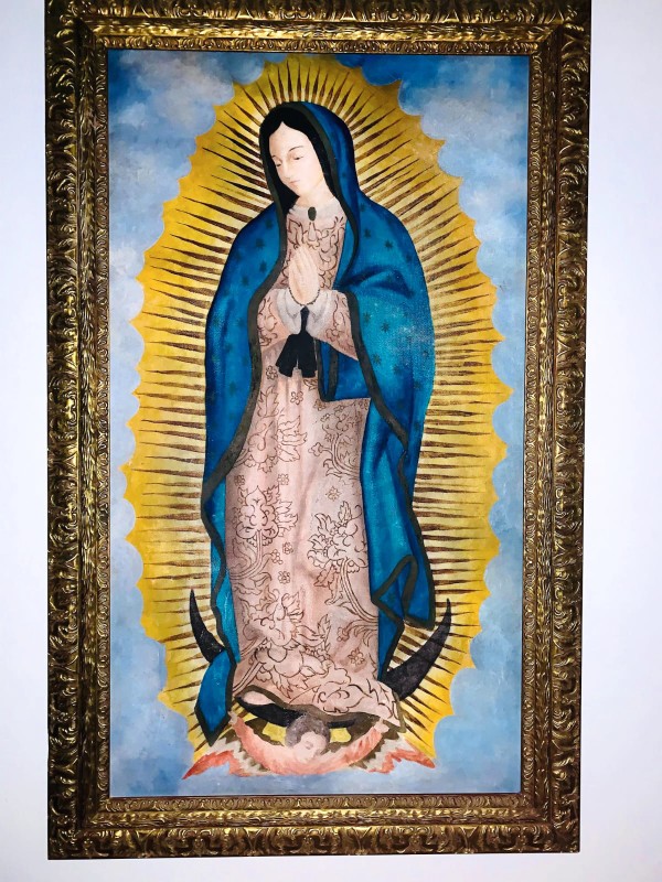 arte y antigüedades - Cuadro Virgen de Guadalupe