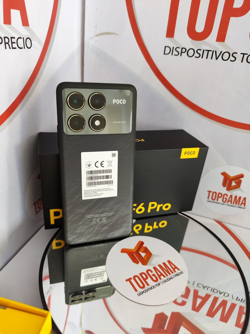 celulares y tabletas - POCO F6 Pro 5G, 12GB RAM + 512GB ROM 