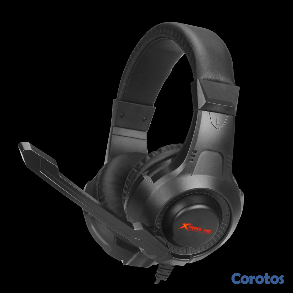 computadoras y laptops - Auriculares con microfono para juegos HEADSET GAMING MIC AJUSTABLE XTRIKE  2