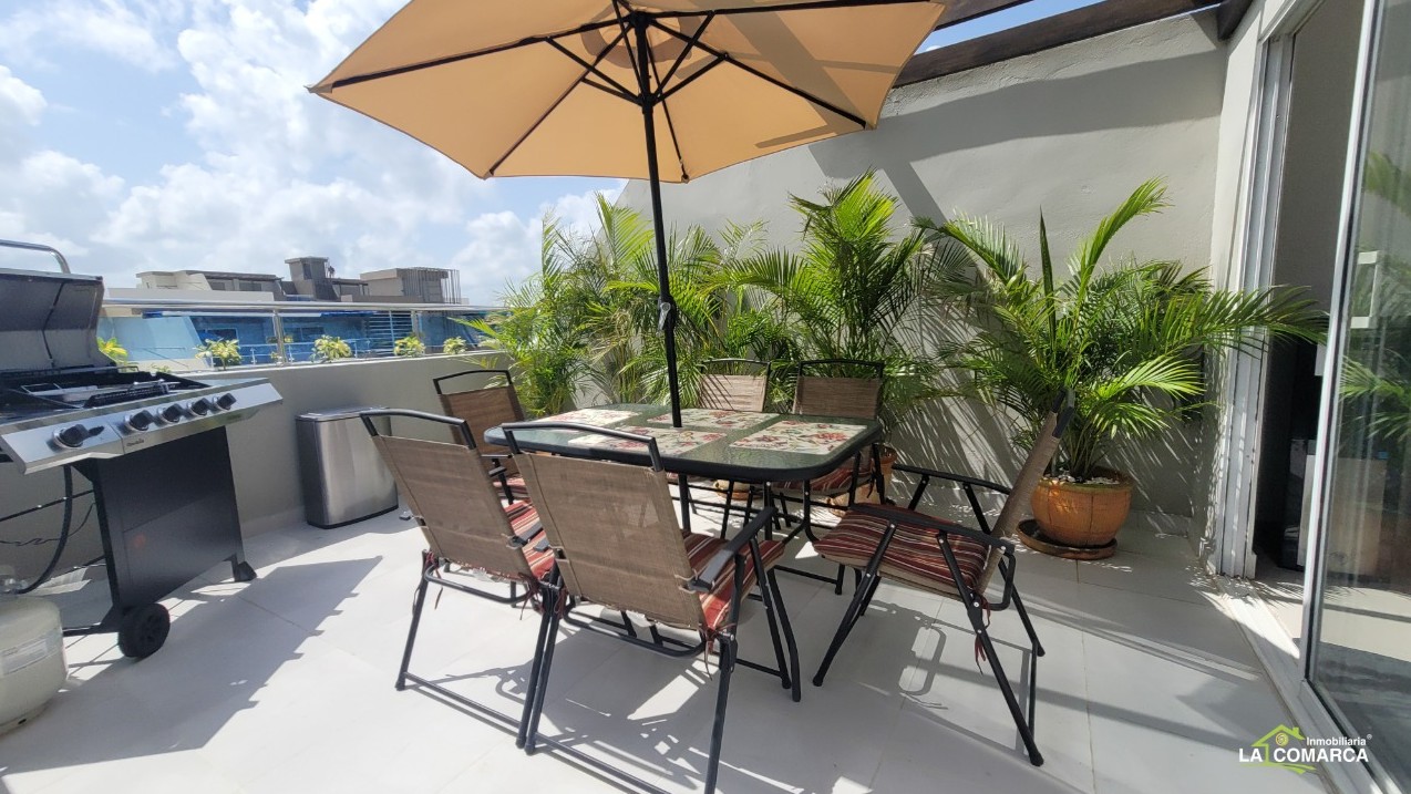 penthouses -  PENTHOUSE en complejo cerrado en Santiago 1