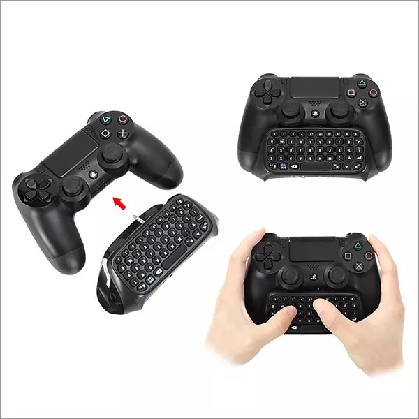 consolas y videojuegos - Teclado para Control PS4 P4 inalambrico SLIM PRO controlador 5