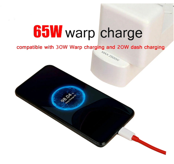 celulares y tabletas - Cargador 65W one plus 2