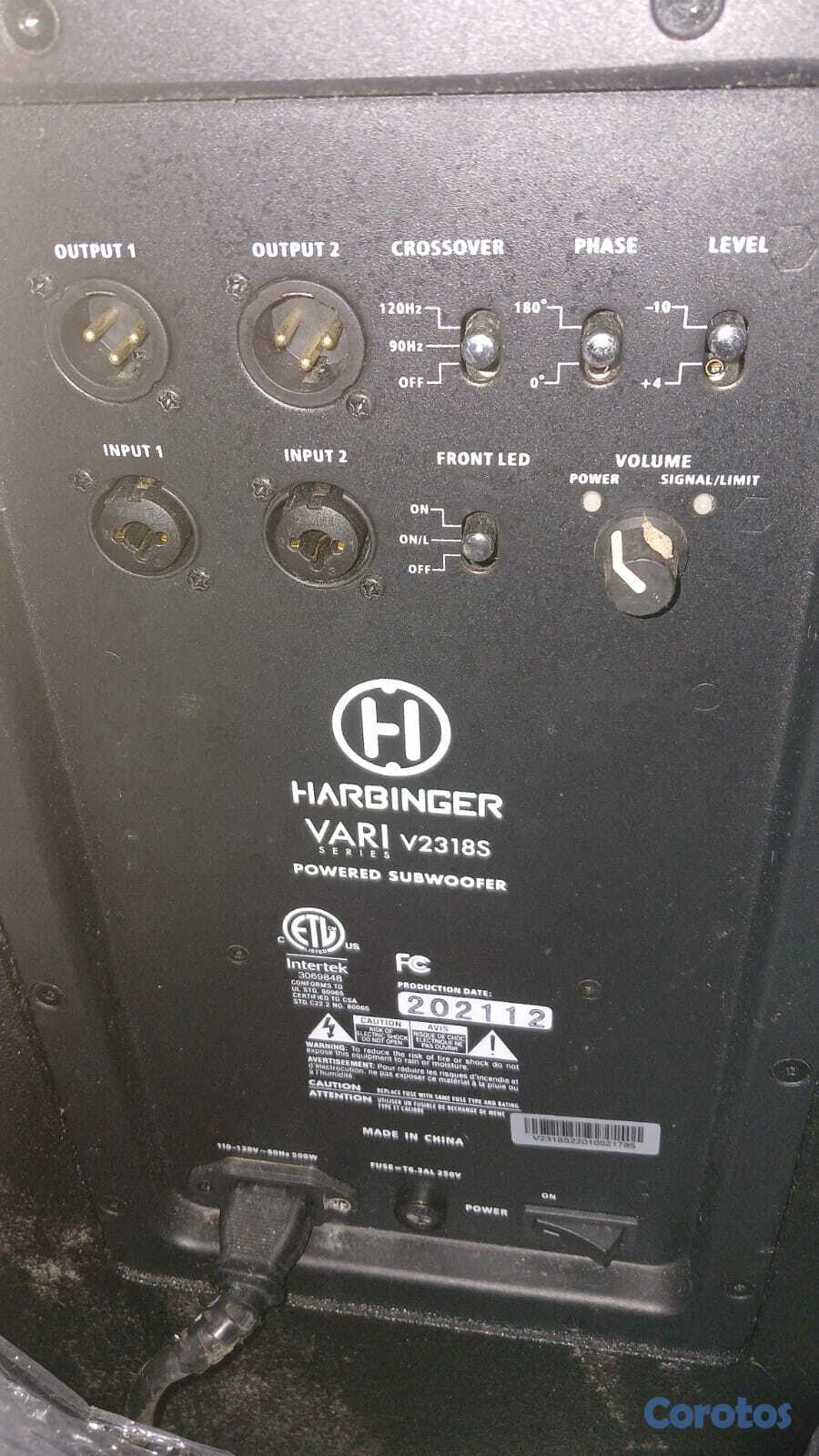 otros electronicos - Subwoofer amplificado 2