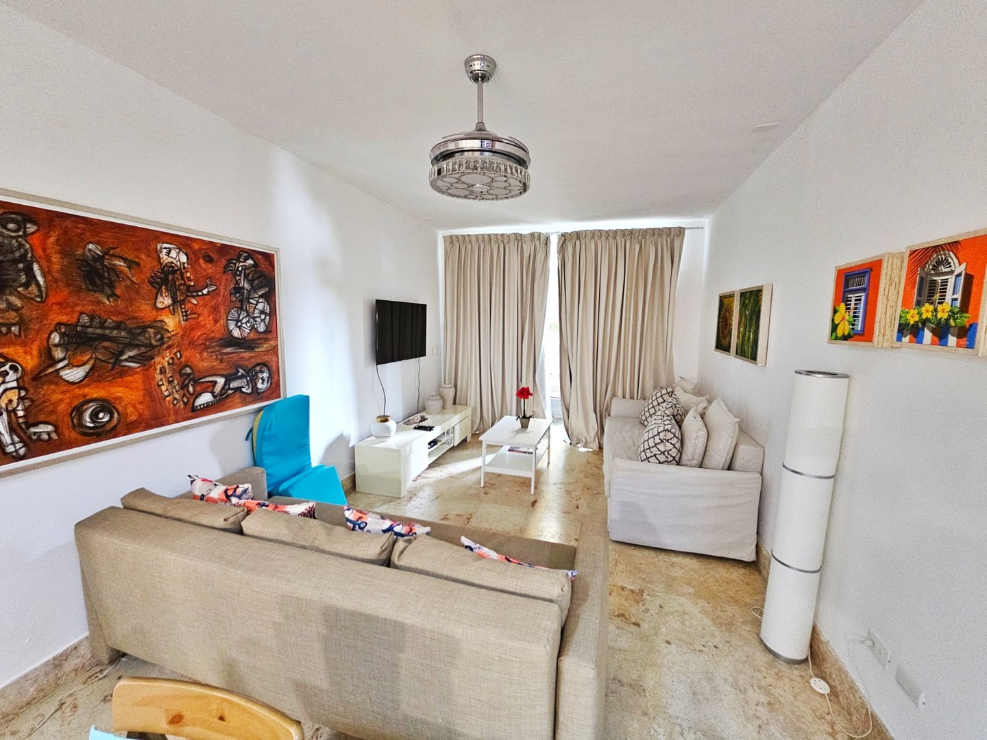 apartamentos - Apartamento en venta, playa Nueva Romana USD$230,000 - AMUEBLADO

 3