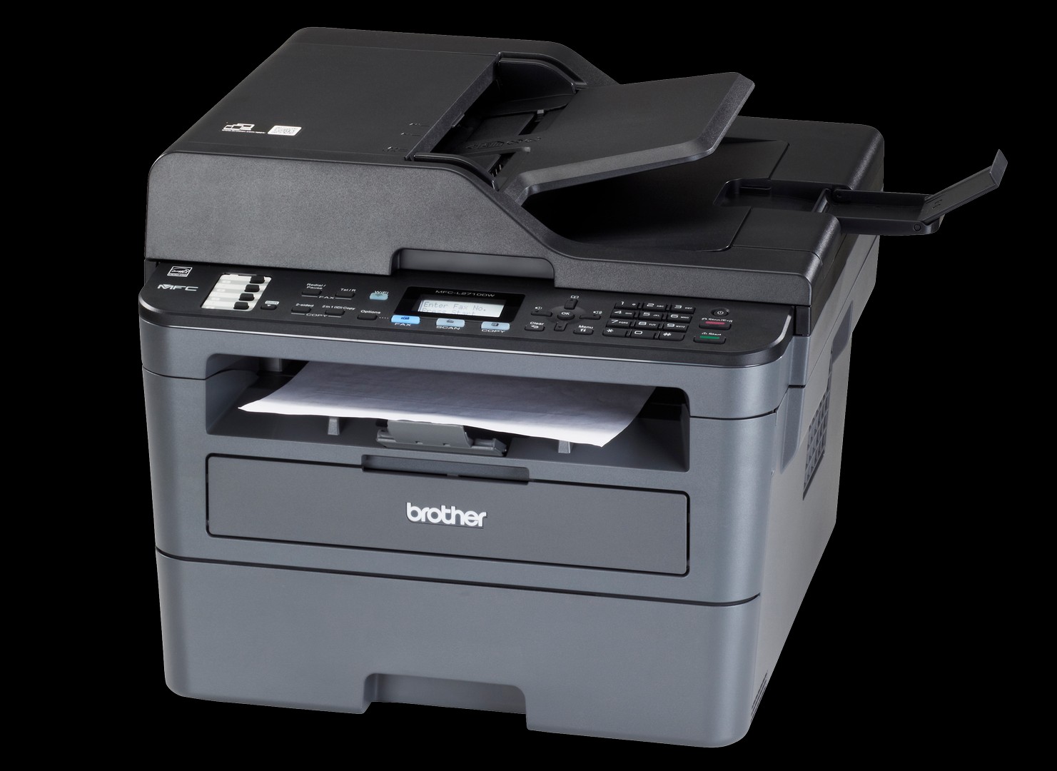 impresoras y scanners - MULTIFUNCIONAL  BROTHER LASER MFCL2710DW  BLANCO Y NEGRO  ESCANER,COPIADORA,IMPR 1