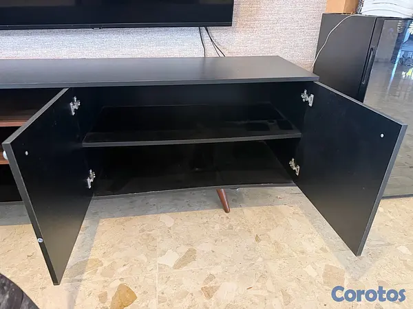 muebles y colchones - Mueble TV- Gavetas y estantes 4