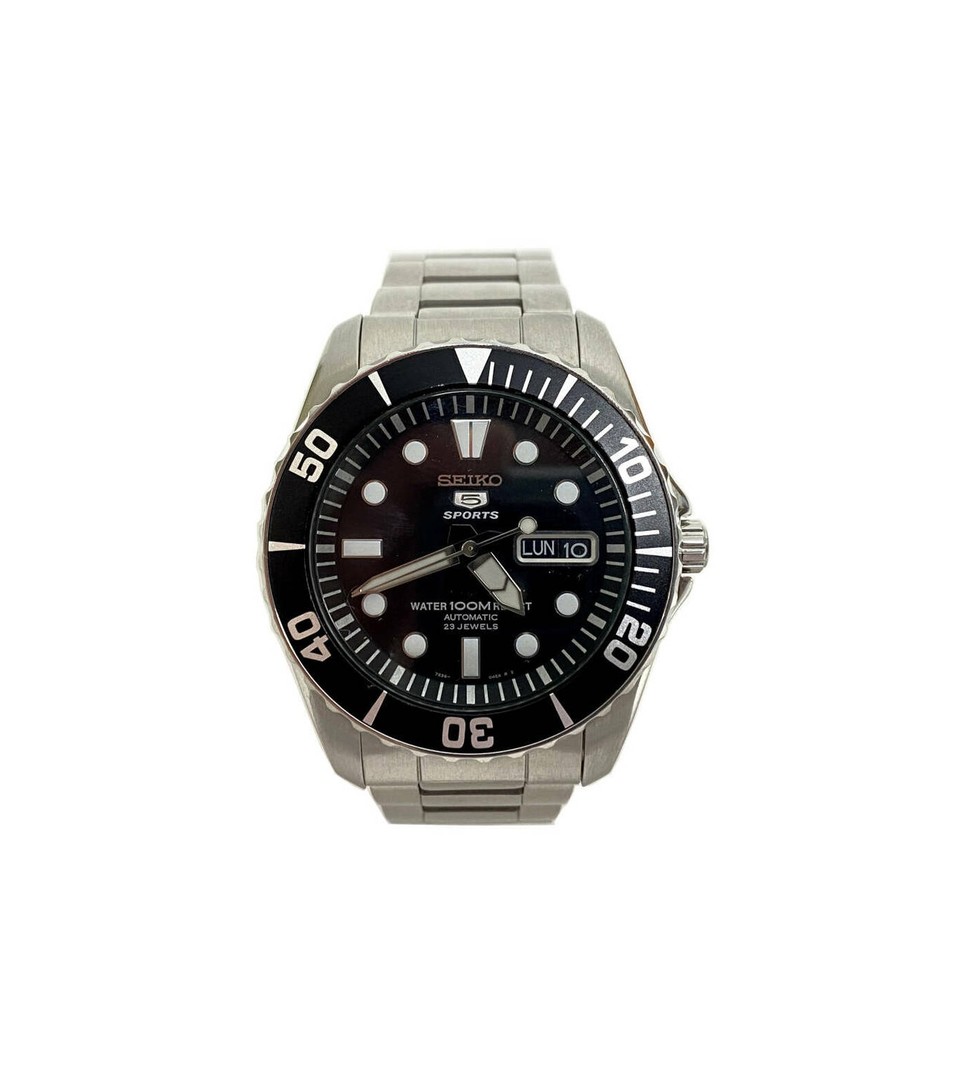 joyas, relojes y accesorios - Reloj Seiko Automatico 5 Sports 7S36-03C0 Acero Inoxidable Relog Es Estilo Rolex
